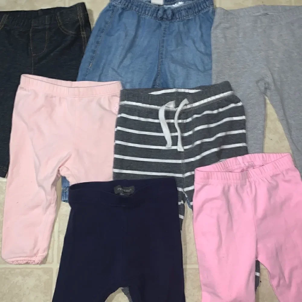 Assorted Baby Girl Bottoms Size 6-12 Months